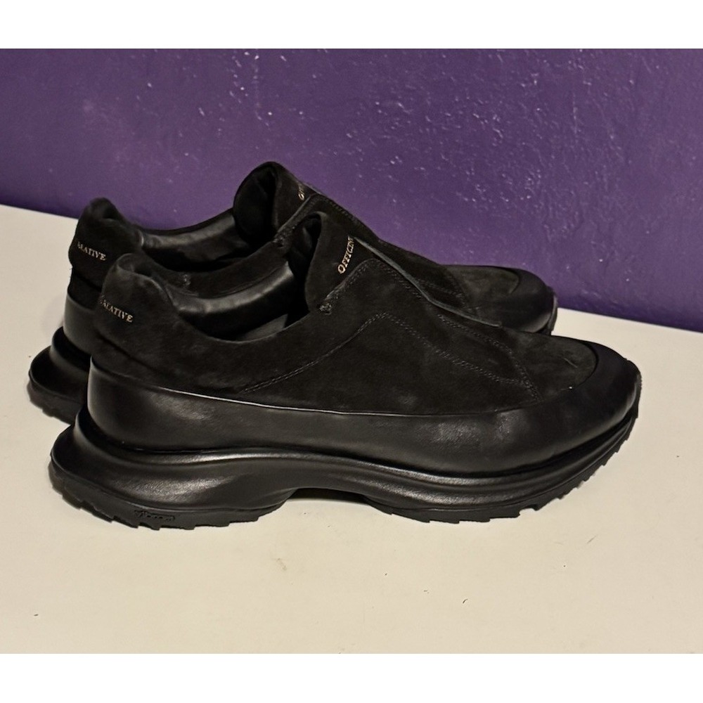 Officine Creative Zodiac Slip On Suede Leather Shoes Men Size 42 Vibram $625